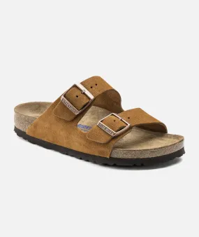 BIRKENSTOCK UOMO--Ciabatta Arizona SFB Suede Leather